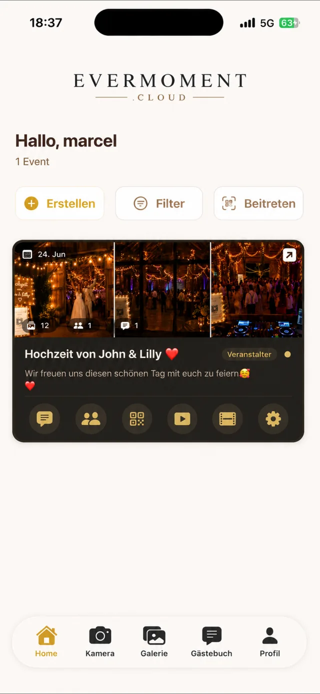Evermoment – Events